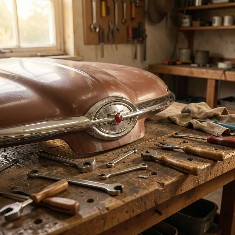 Restaurer la carrosserie d'une ancienne, étape par étape